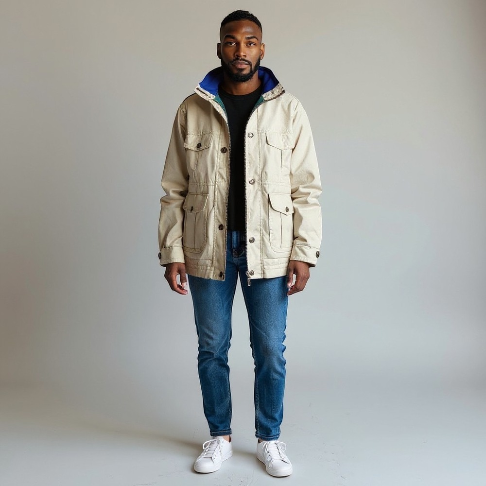 London Fog Towne Jacket Vintage Colorblock Windbreaker Gorpcore Minimalist